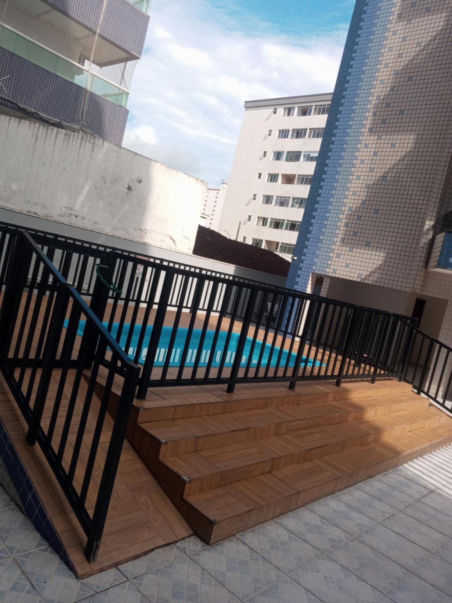 Apto Com Piscina 100 Mts Da Praia Praia Grande  Luaran gambar